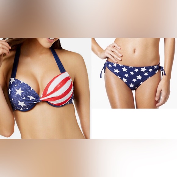 California Wave Juniors Americana Bikini 2pc - Picture 1 of 11